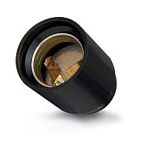 Патрон подвесной UNIVersal E27 Пластик Черный картинка 